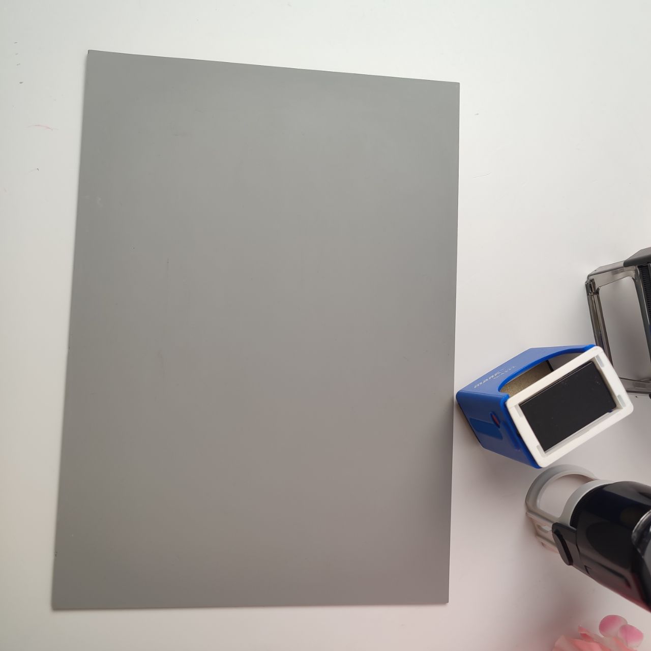 A4 Trodat Laser Rubber Stamp Ink Pads Laser Engraving Rubber Sheet For Self Inking Stamp