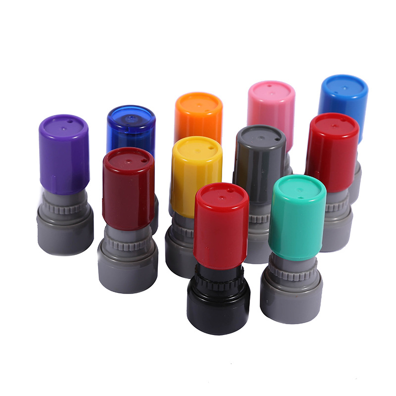 HA23 small cartoon teacher seal flash stamp
