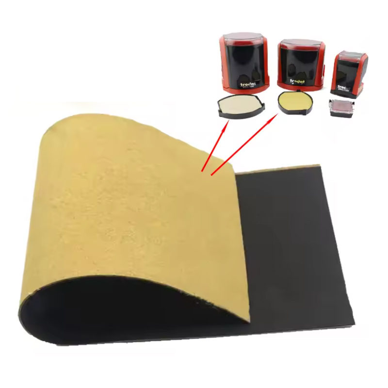Double Layer Sponge Self Inking Stamp Using Ink Pad Stamp Sponge Pad Foam Sheet