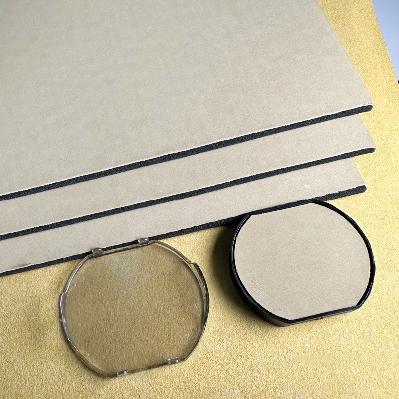 4.9 mm Thickness Double Layer Ink Pad Sponge Sheet Sponge For Self Inking Stamps