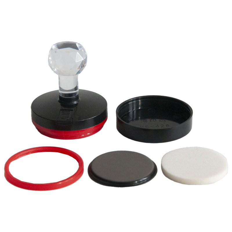 flash stamp Crystal handle  for office