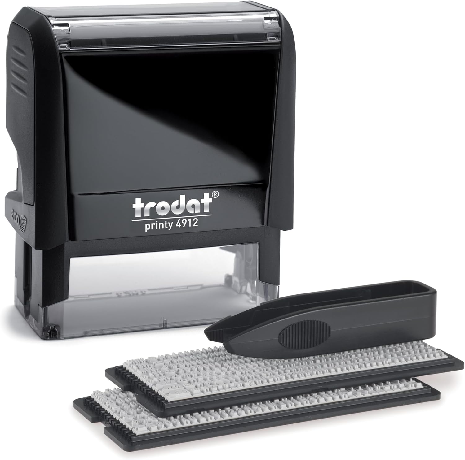 Trodat Printy 4912 Self Inking Do it Yourself (DIY) 4 line Personalized Custom Message
