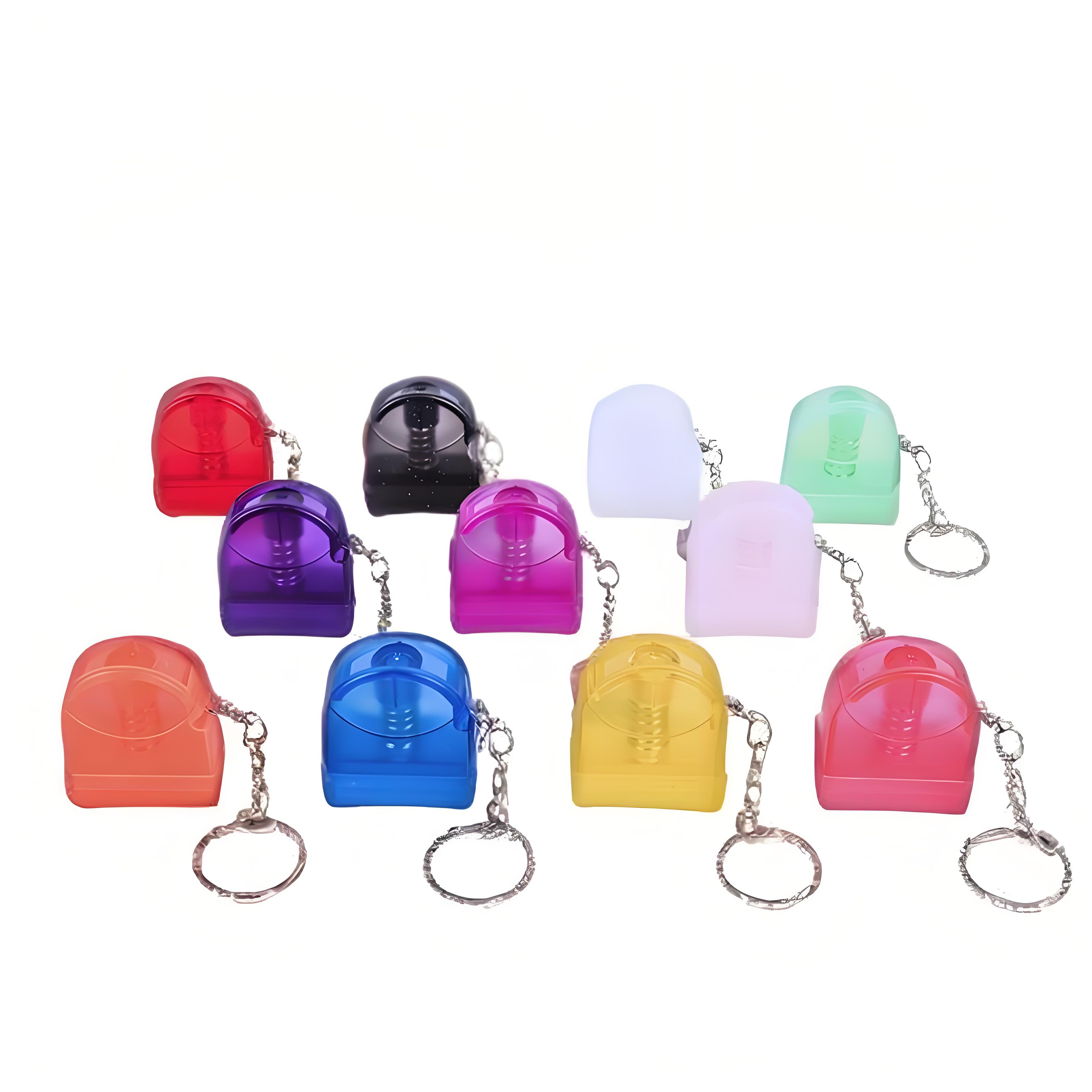 Cartoon photosensitive stamp material keychain small stamp