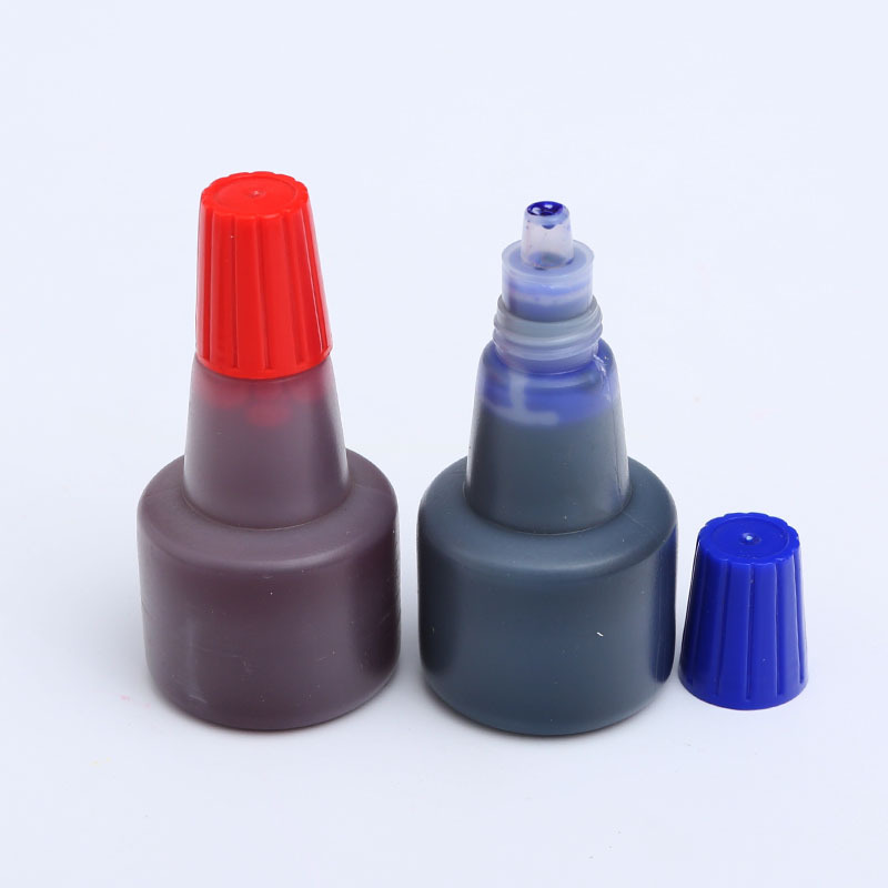 Water-based quick-drying ink pad ink pad refill financial office stamp date stamp ink 30ml