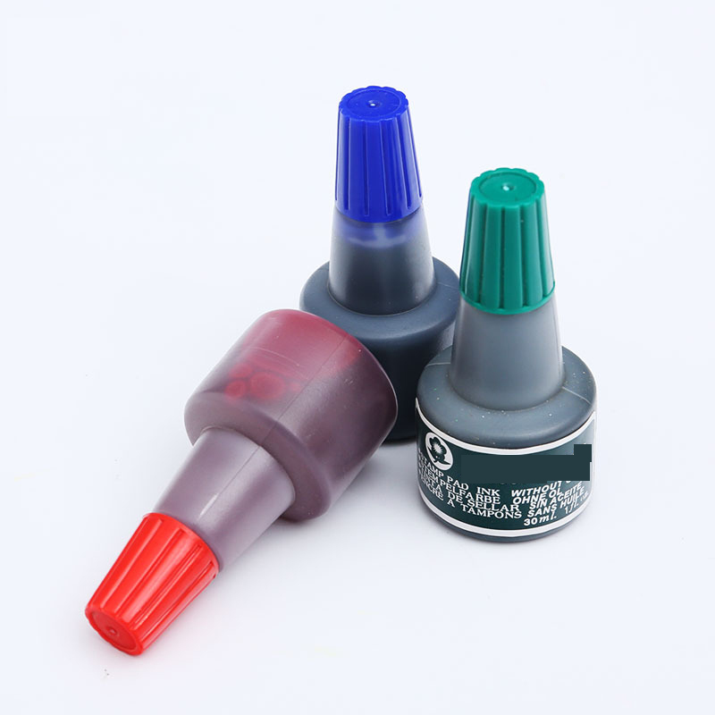Self-Inking Stamp Refill Ink, Squeeze Bottle