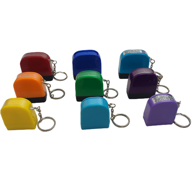 Custom Name Stamp Signature Stamp Self Inking Portable Pocket Stamp