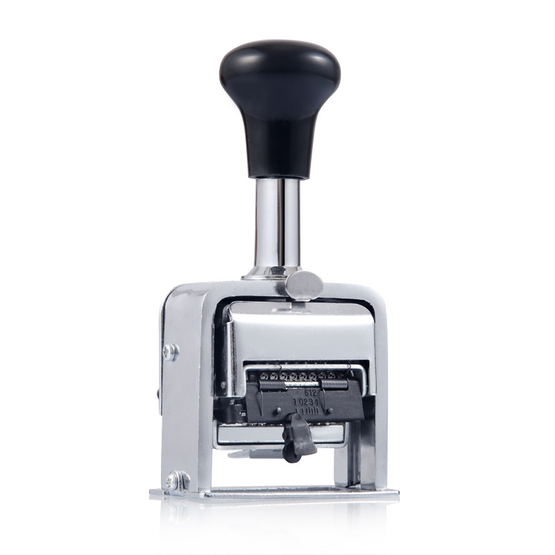 Automatic Numbering Machine, 9 Wheels, Self-Inking