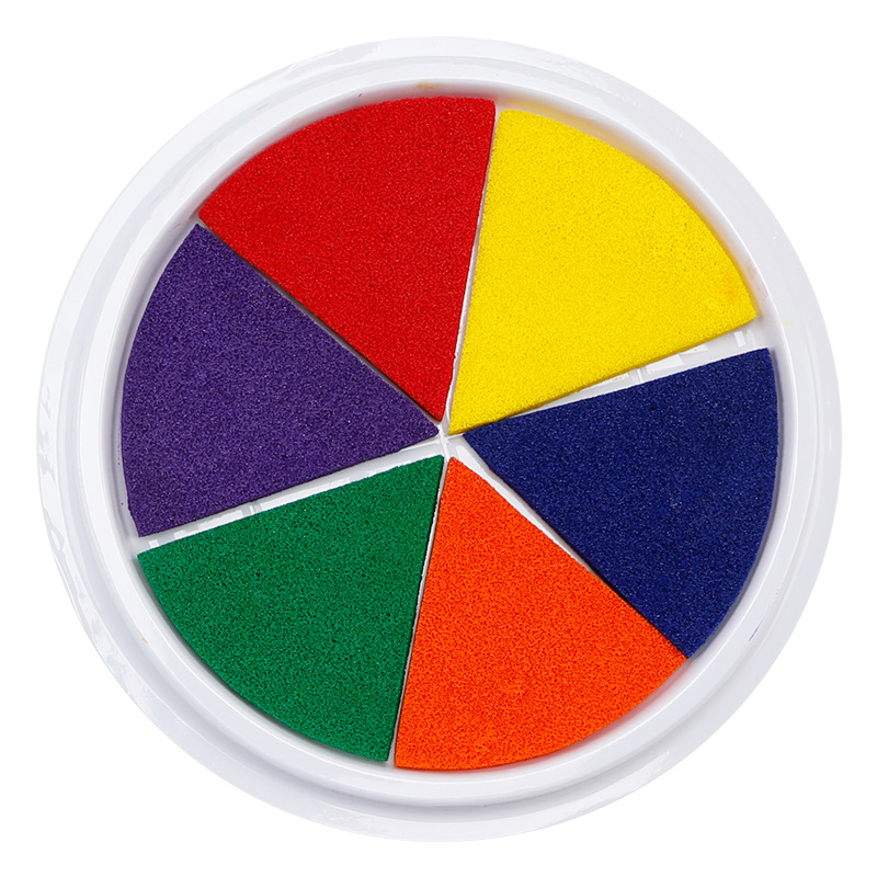Multi Color Craft Ink Pad Stamps Partner DIY Color, Washable Color Painting Card