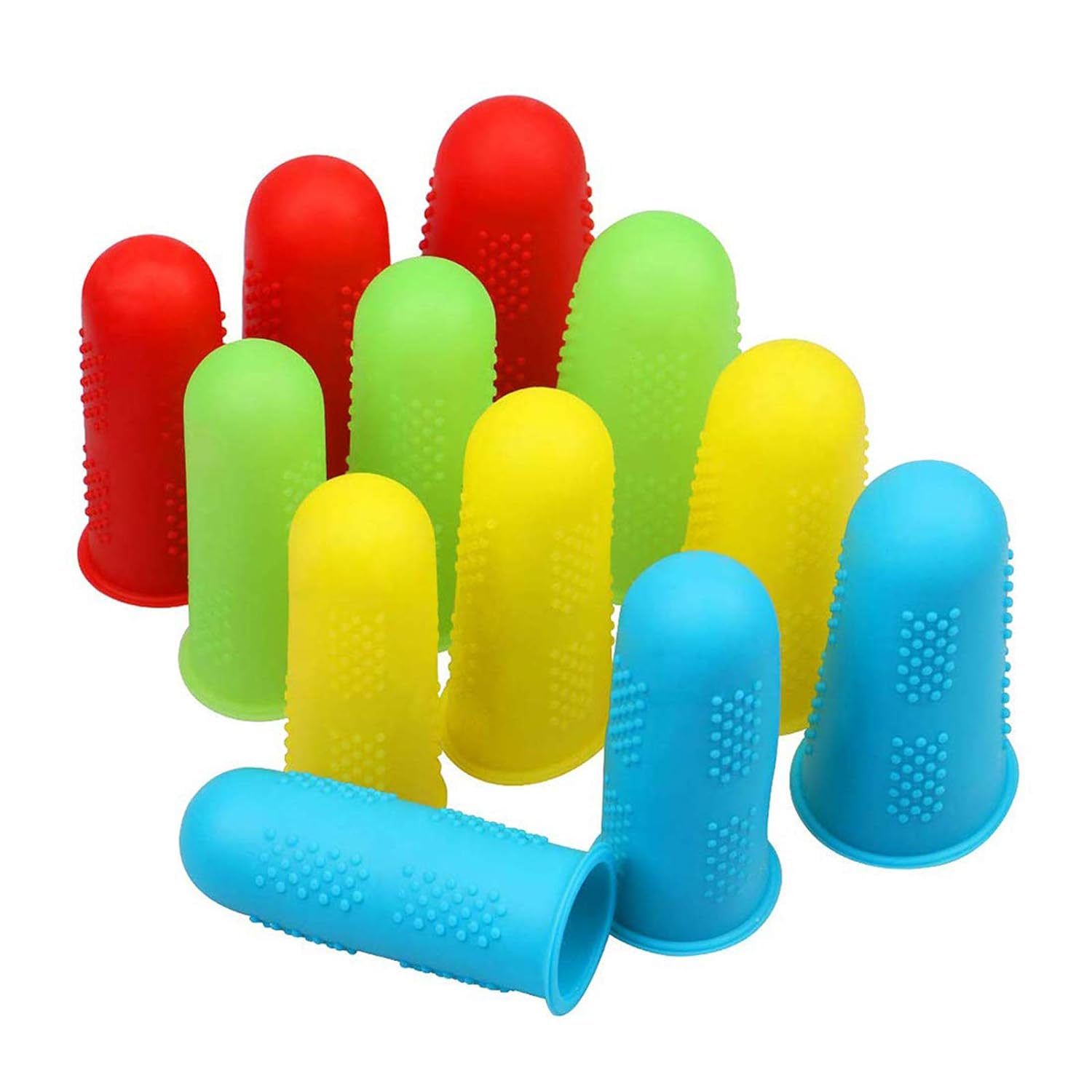 Rubber Finger Tips, Medium/Large, Size 12, Finger Cots