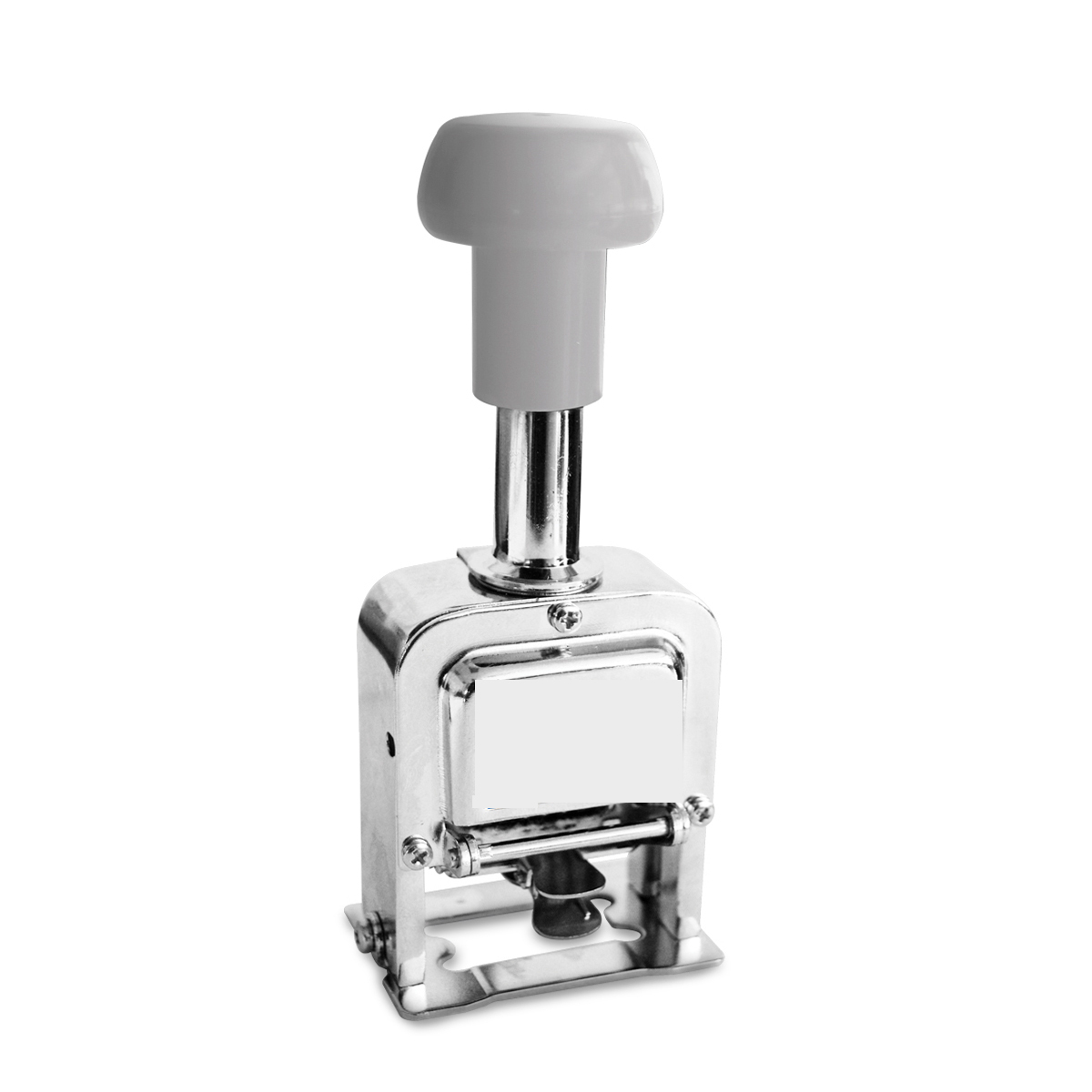 6 Digits Automatic Numbering Machine Metal Number Stamps Kit Home Office School