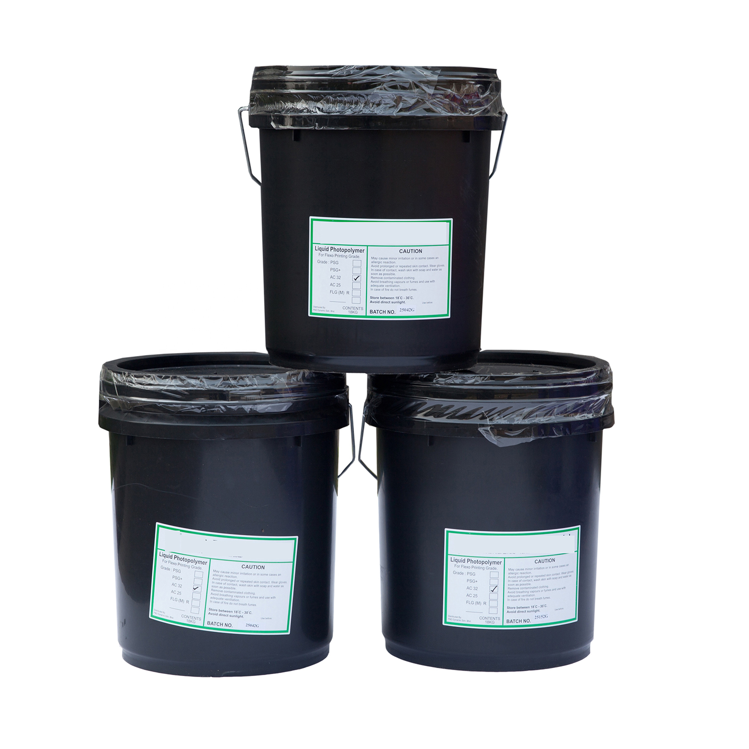 Photopolymer Liquid Polymer Resin Stamp Traditional Photopolymer 55 Shore Clear 18kg