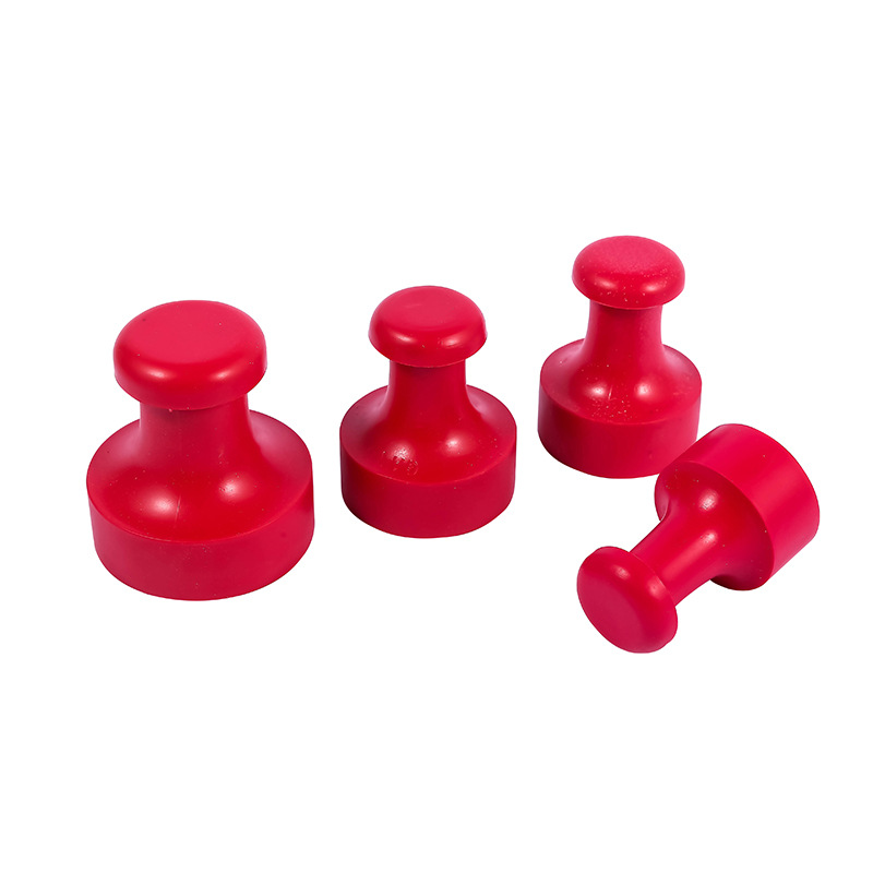 Red Rubber Stamps Plastic Seals Wholesale Circles and Ovals