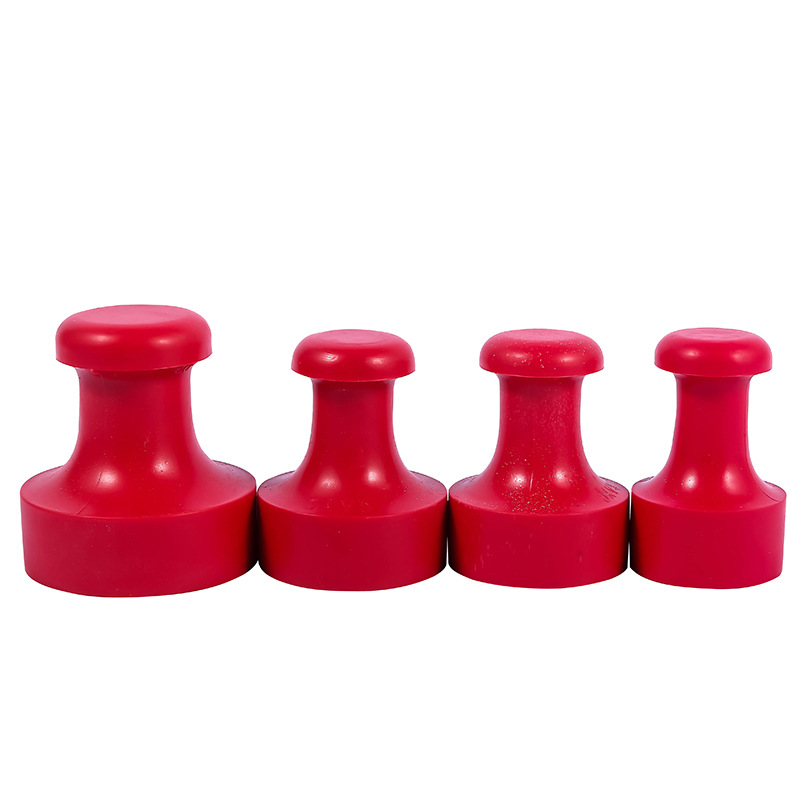Red Plastic Rubber Plastic Name Stamp Various square