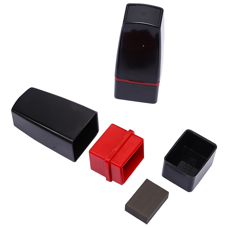 Rectangular size  name printed  photosensitive printing flash stamp