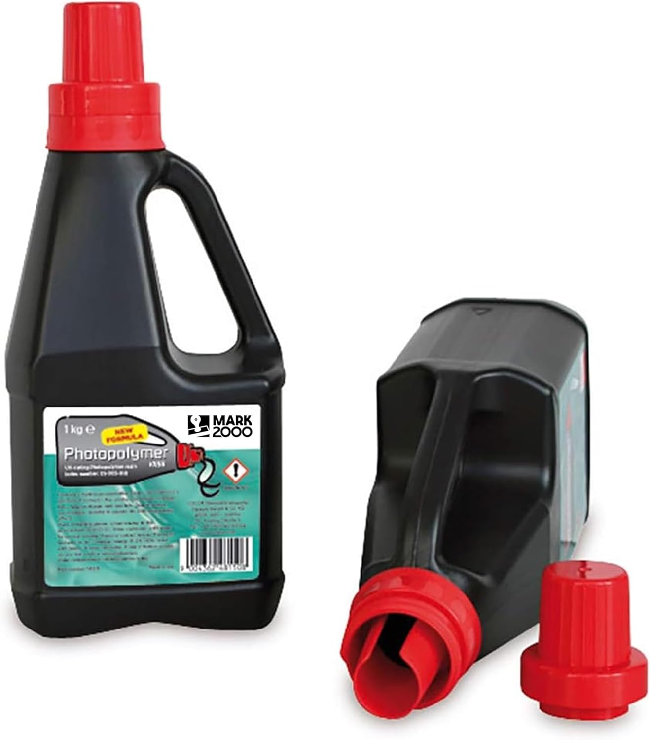 foundry liquid polymer  UV Resin Stamp 1kg red