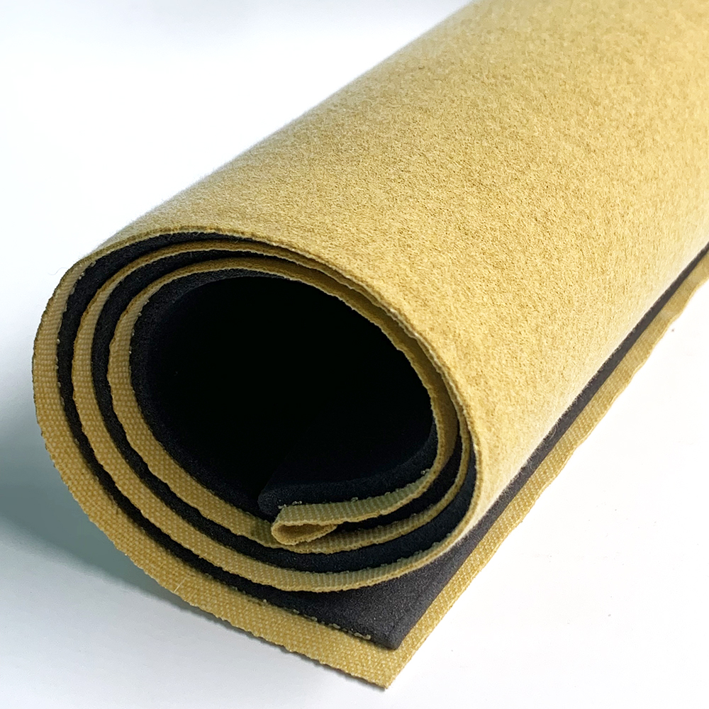 Stamp material of ink pad sheet  chinese yellow fabric 650*505mm