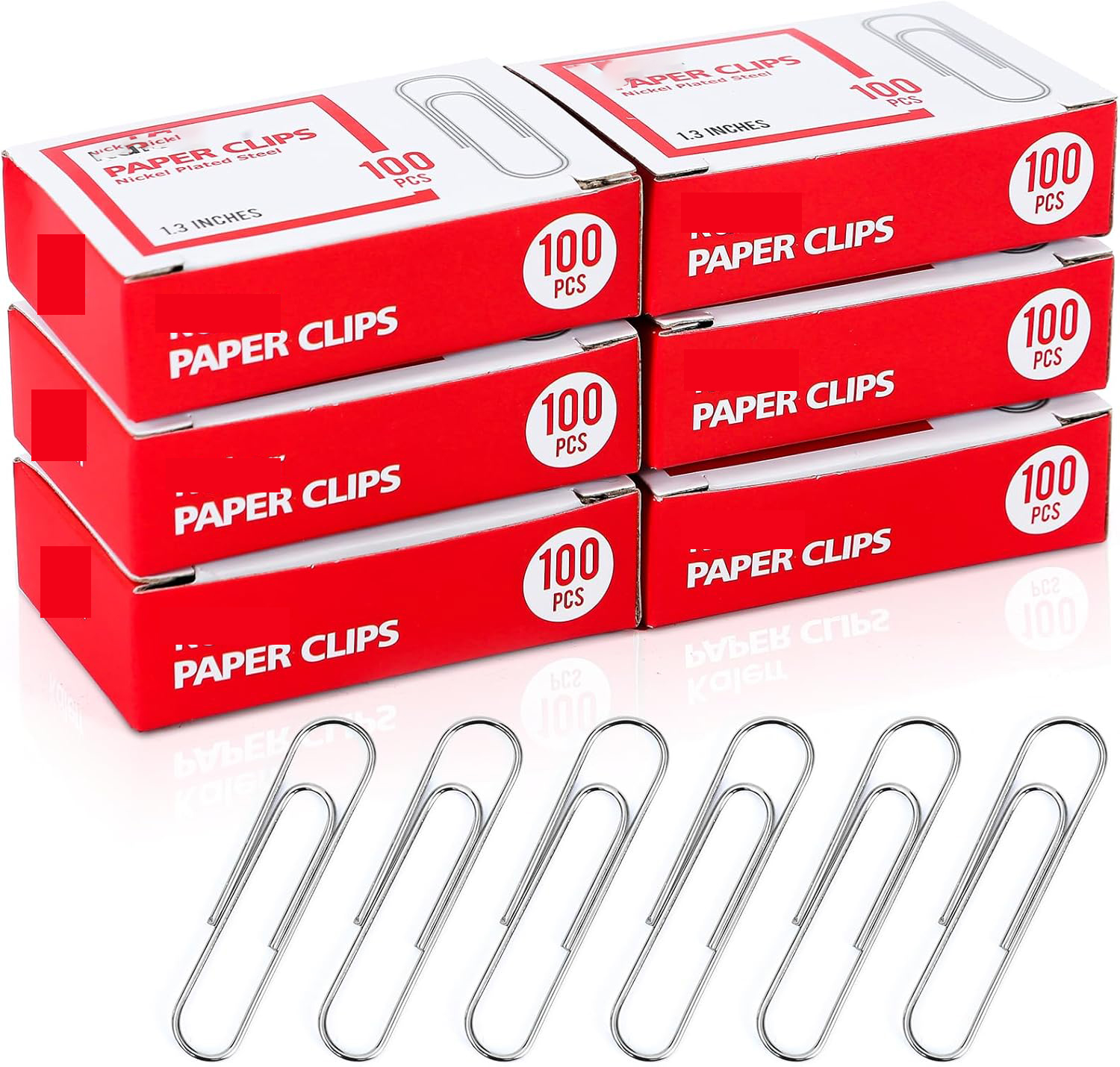 Paper Clips, Premium Paper Clip, Rustproof Metal Paper Clip for Office, School, Home