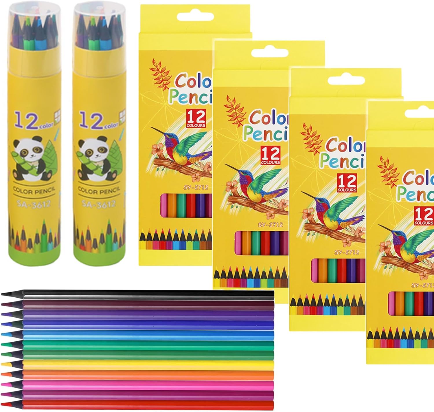 Pre-sharpened Coloring Pencil for Kids, Teachers Essential Classroom Prizes, Ideal Back to School Supplies