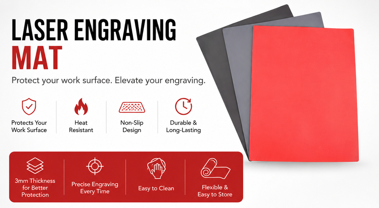 Premium Laser Rubber Sheet (A4) for Self-Ink Stamps