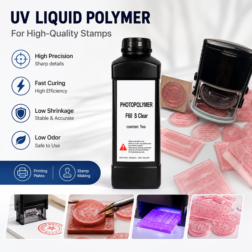 High Quality Liquid Polymer UV Resin – 1kg
